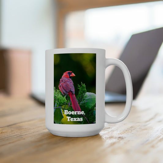 Cardinal at Cibolo Ceramic Mug 15oz