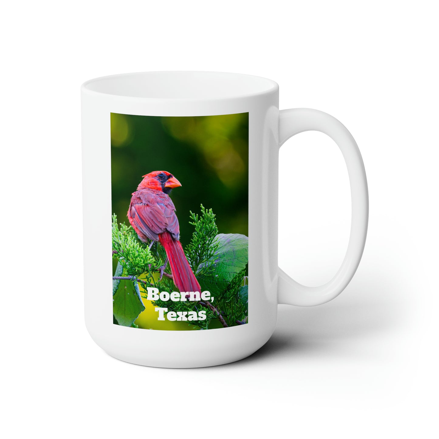 Cardinal at Cibolo Ceramic Mug 15oz
