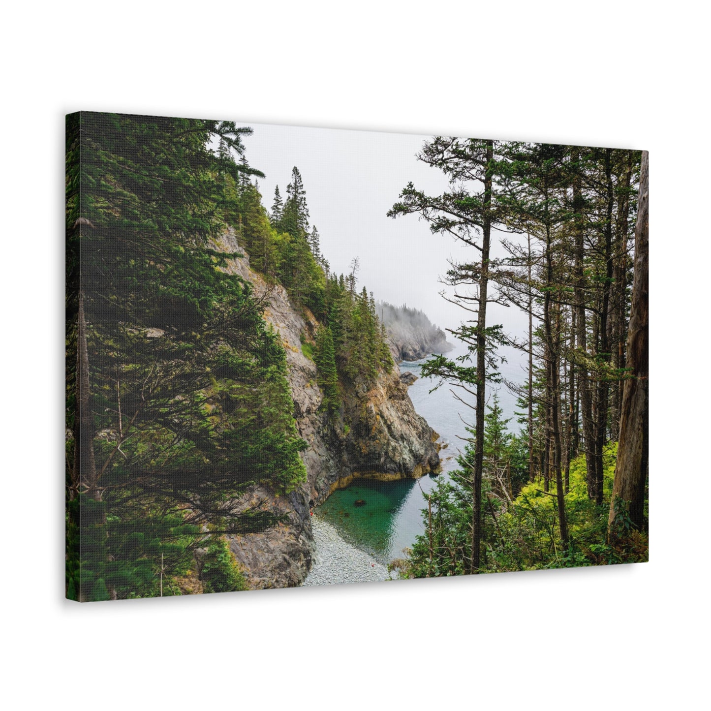 Bold Cliffs of Maine Canvas Gallery Wraps