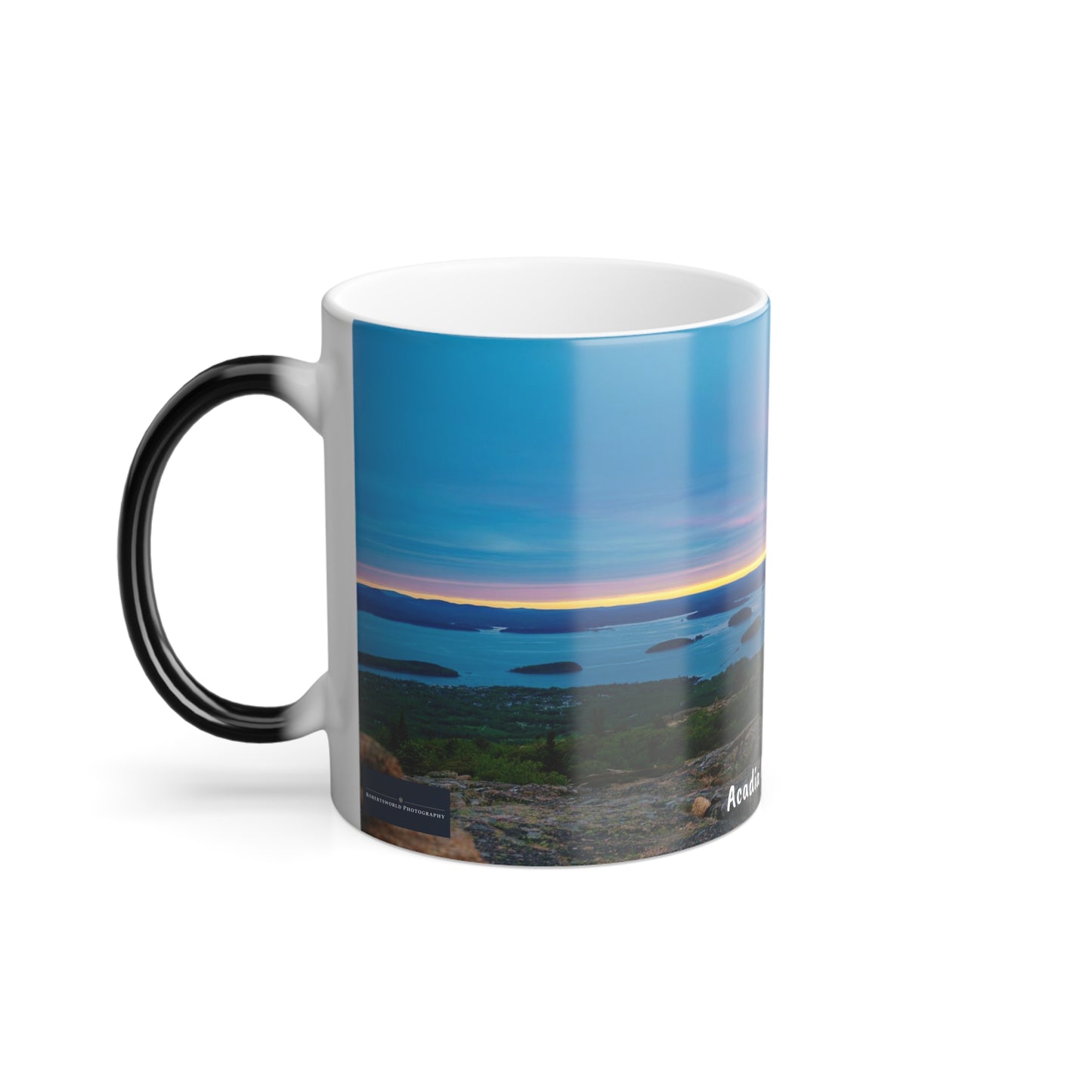Cadillac Mountain Color Morphing Mug, 11oz