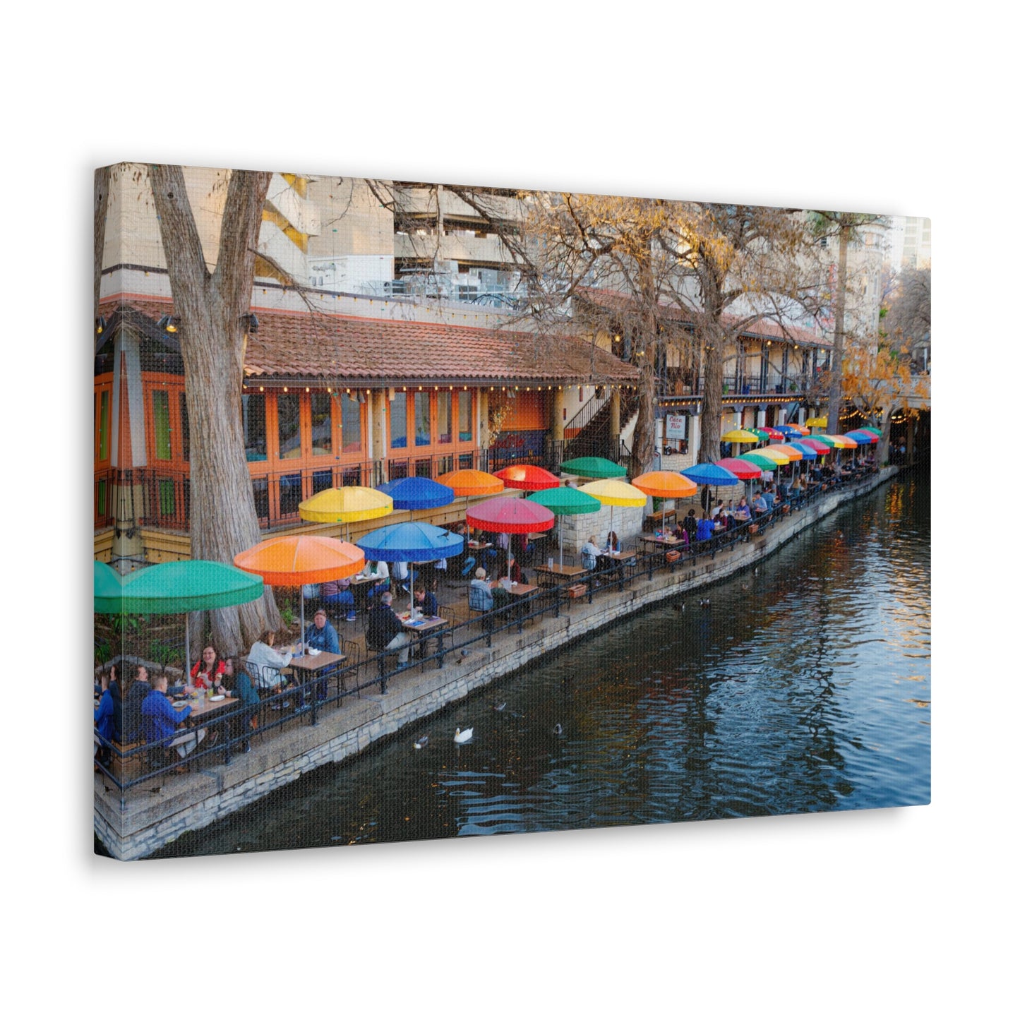 Umbrellas of Casa Rio-Canvas Gallery Wraps