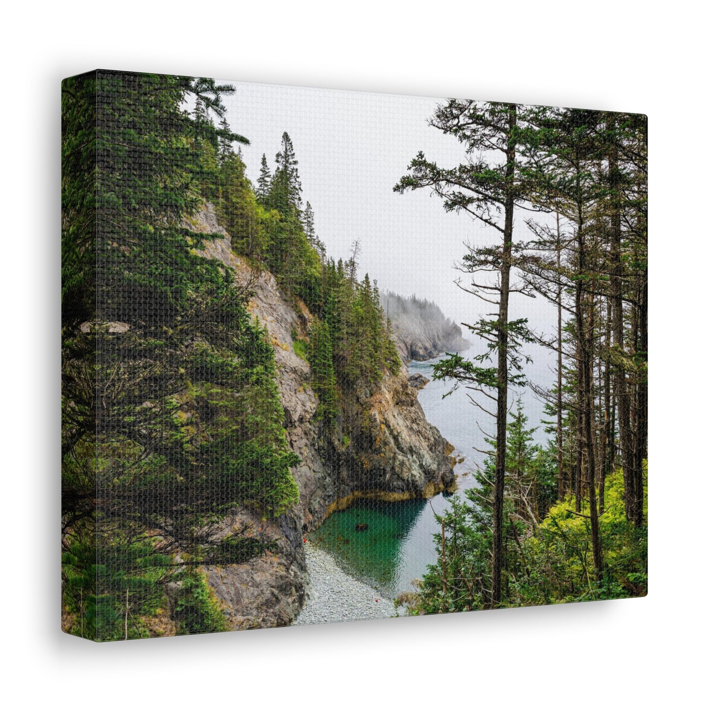 Bold Cliffs of Maine Canvas Gallery Wraps