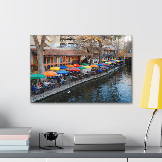 Umbrellas of Casa Rio-Canvas Gallery Wraps