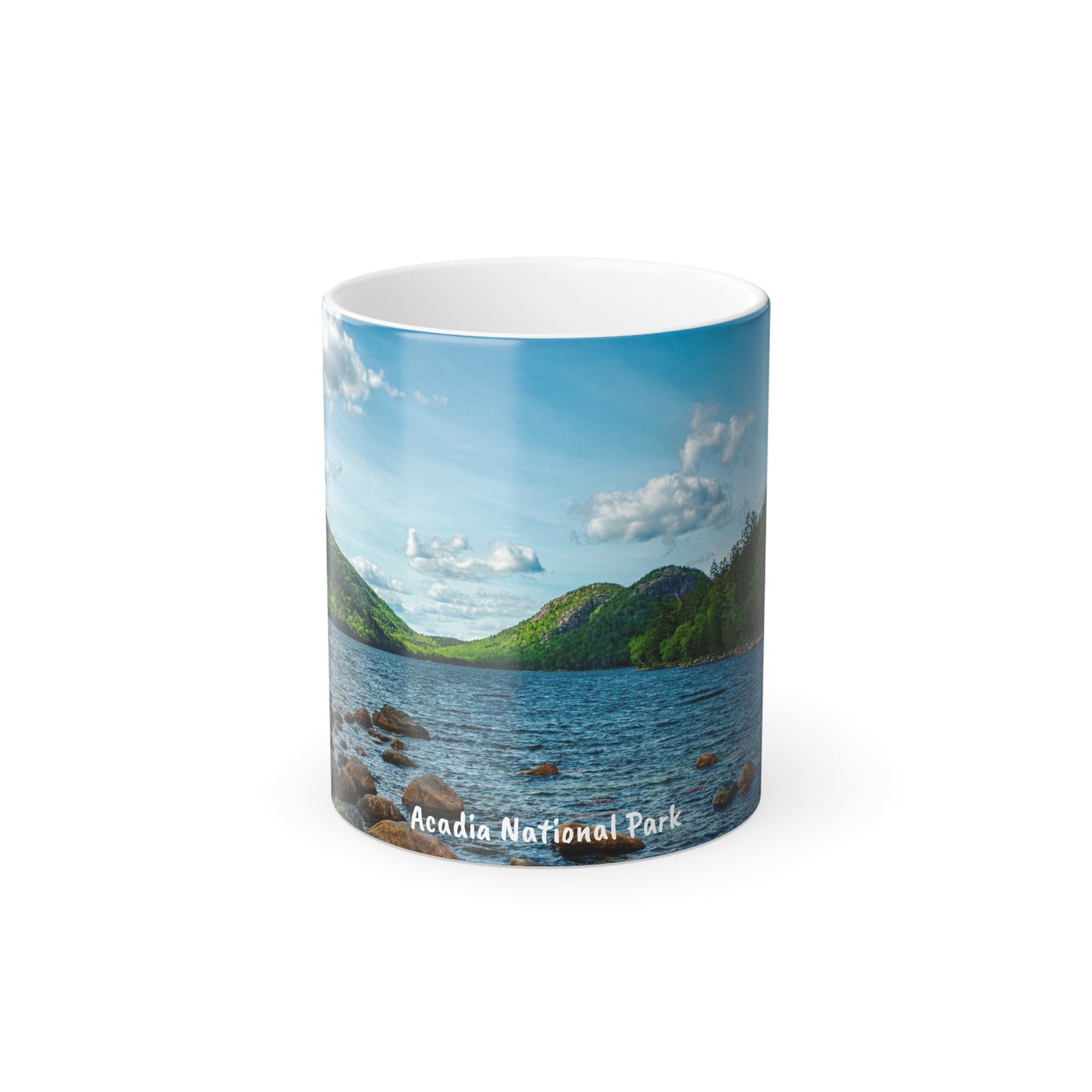 Jordan Pond Bubbles Color Morphing Mug, 11oz