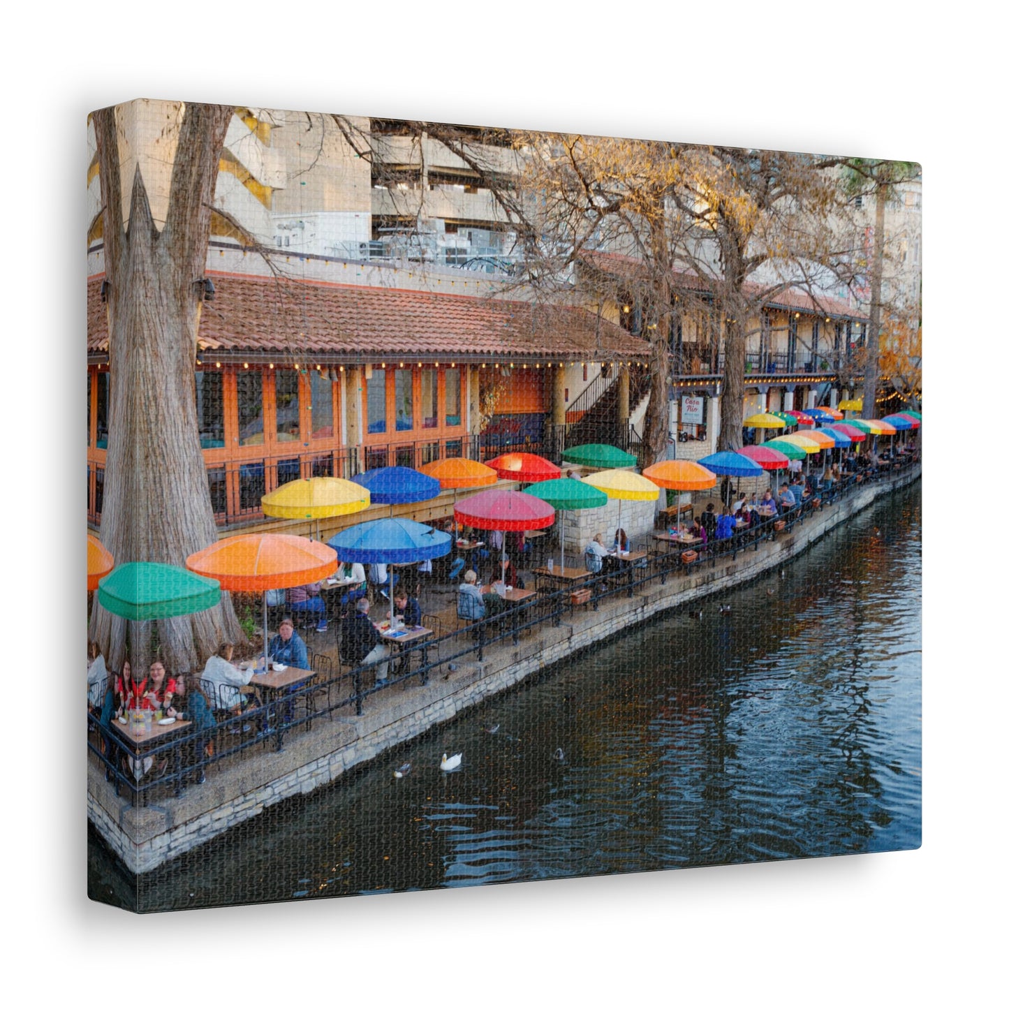 Umbrellas of Casa Rio-Canvas Gallery Wraps