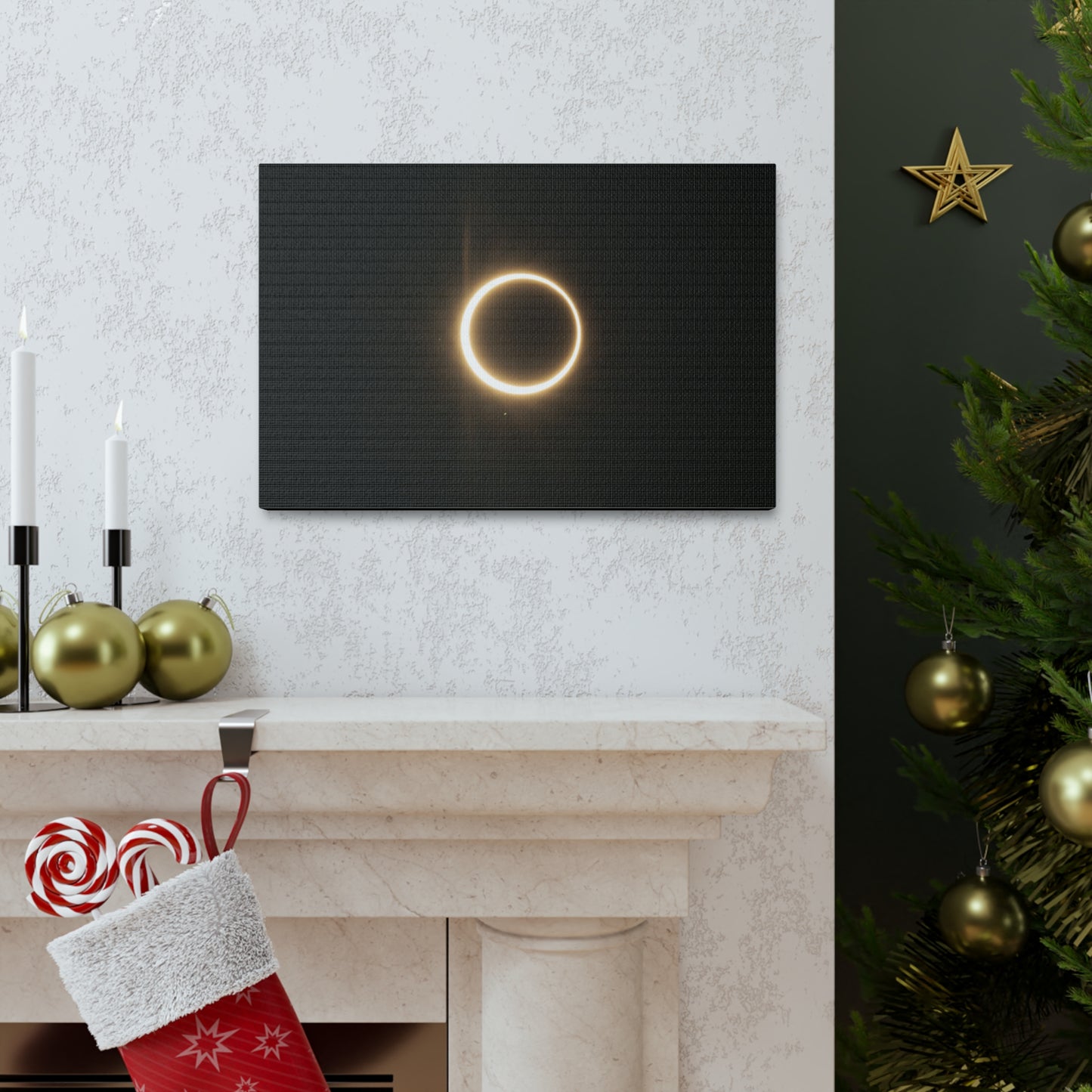 The Ring of Fire-Canvas Gallery Wraps