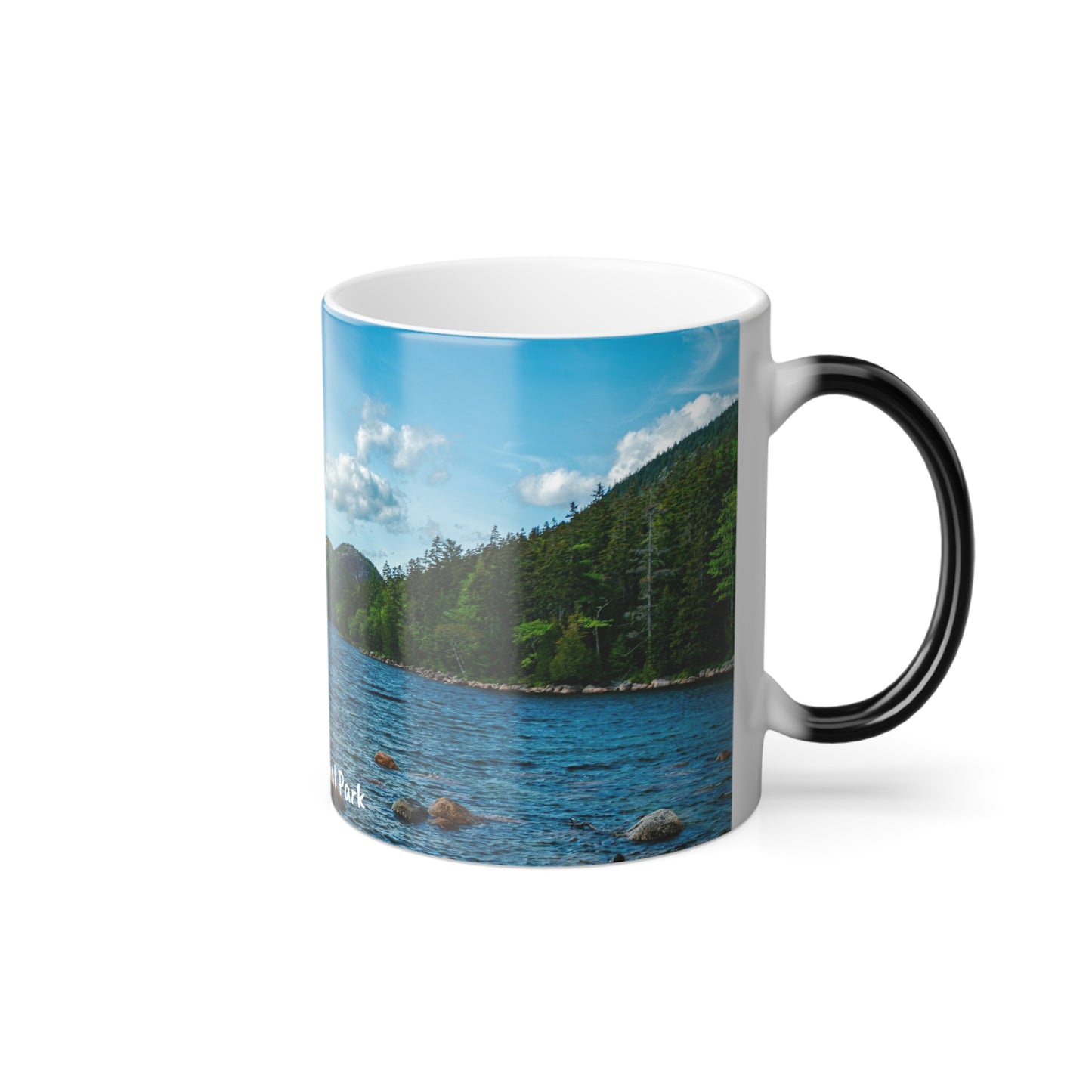 Jordan Pond Bubbles Color Morphing Mug, 11oz