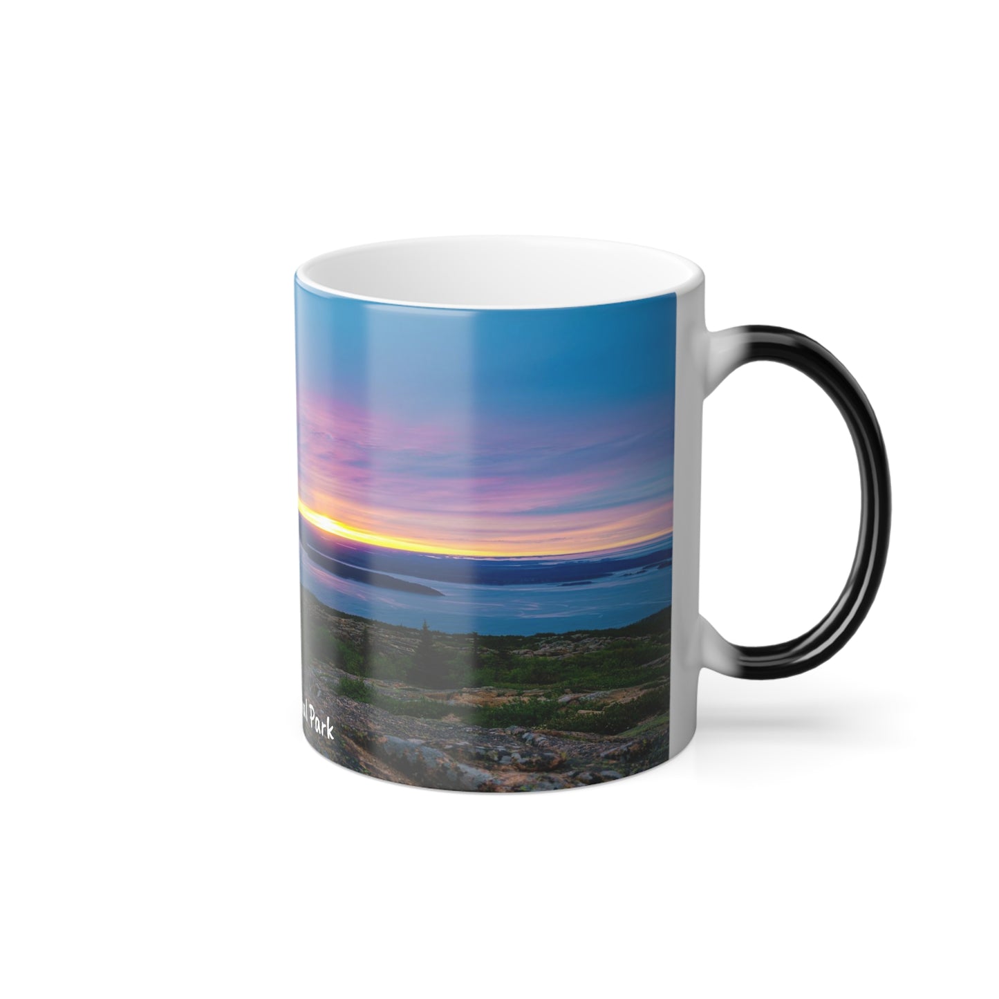 Cadillac Mountain Color Morphing Mug, 11oz