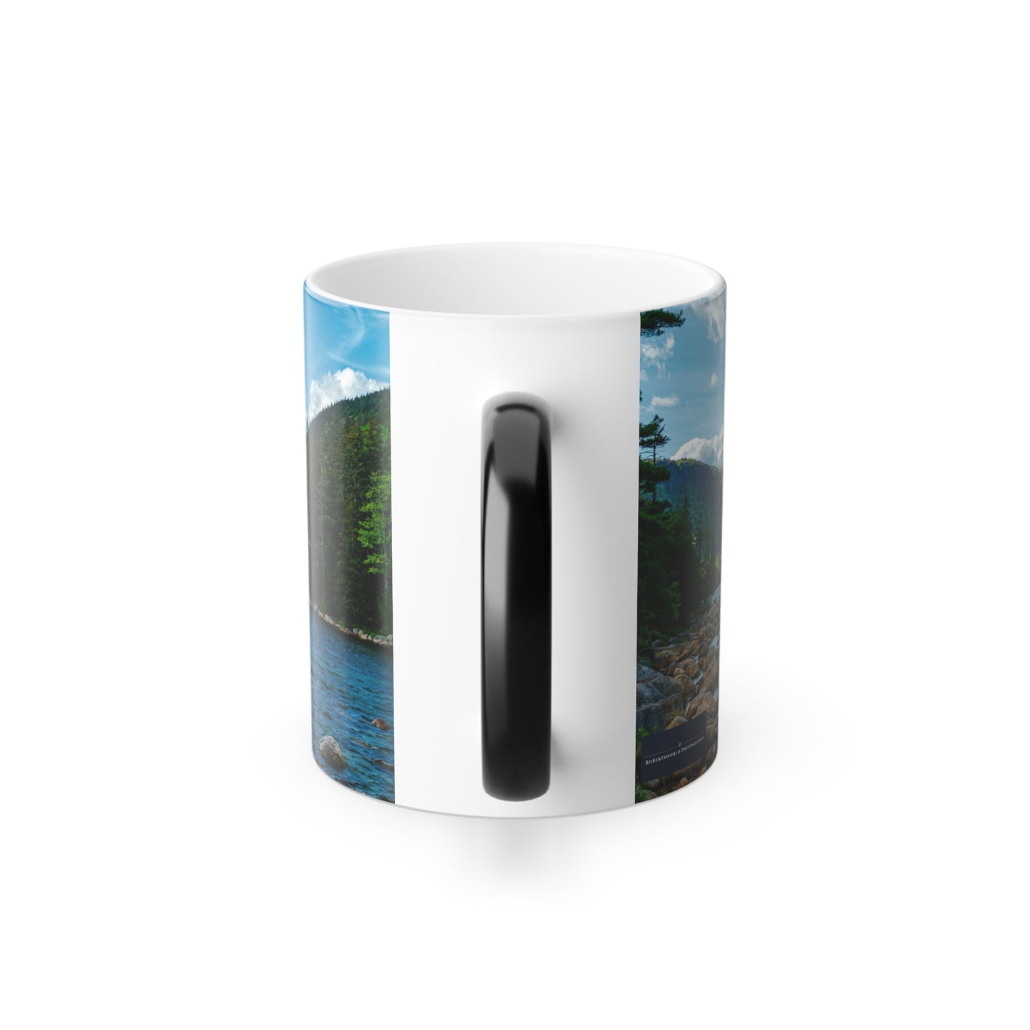 Jordan Pond Bubbles Color Morphing Mug, 11oz