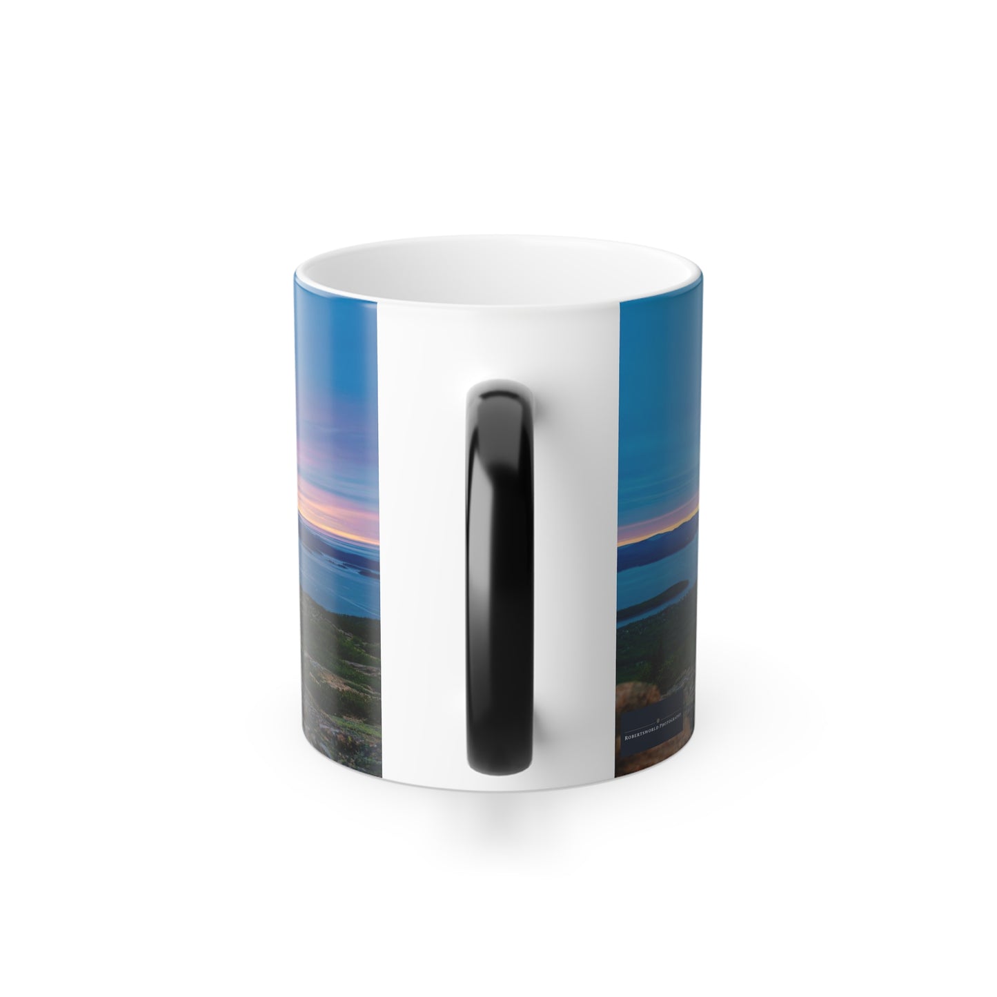 Cadillac Mountain Color Morphing Mug, 11oz
