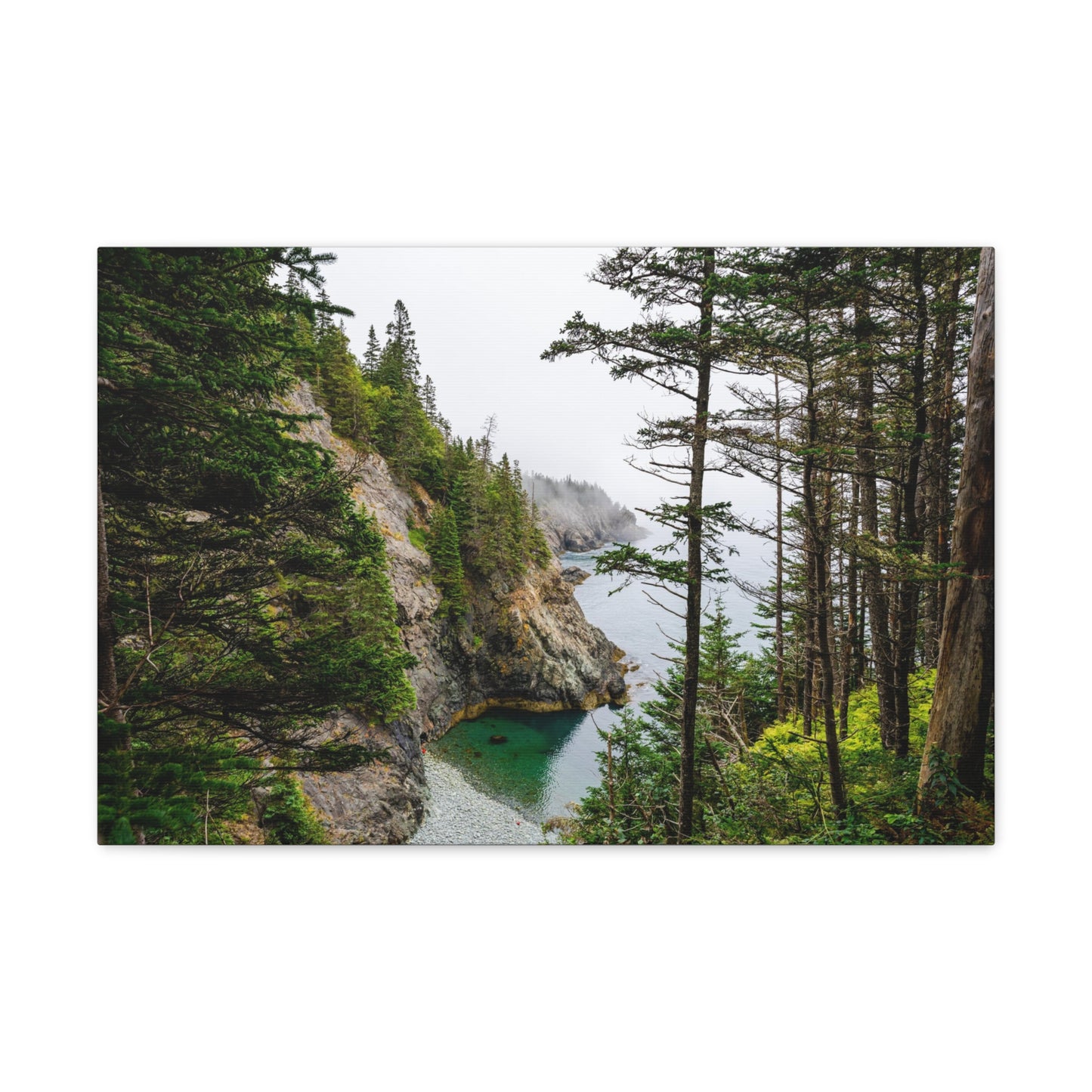 Bold Cliffs of Maine Canvas Gallery Wraps