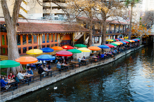 Umbrellas of Casa Rio