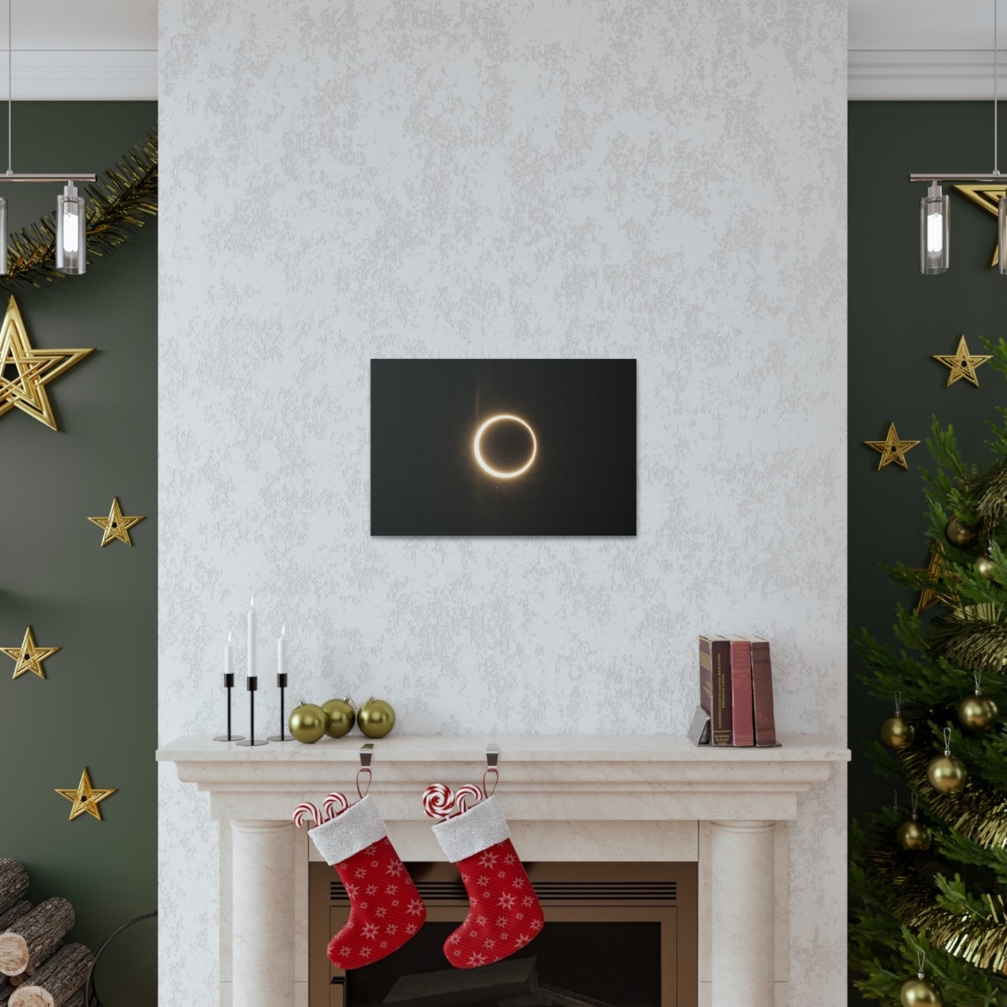 The Ring of Fire-Canvas Gallery Wraps