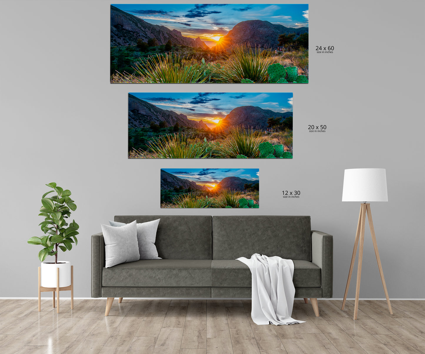 Desert Mountain Sunset