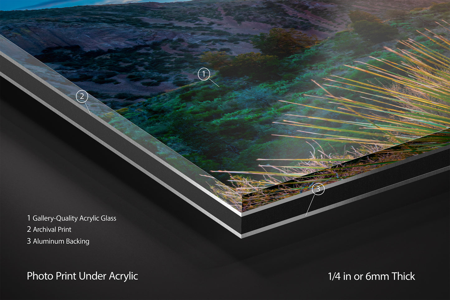 Desert Mountain Sunset