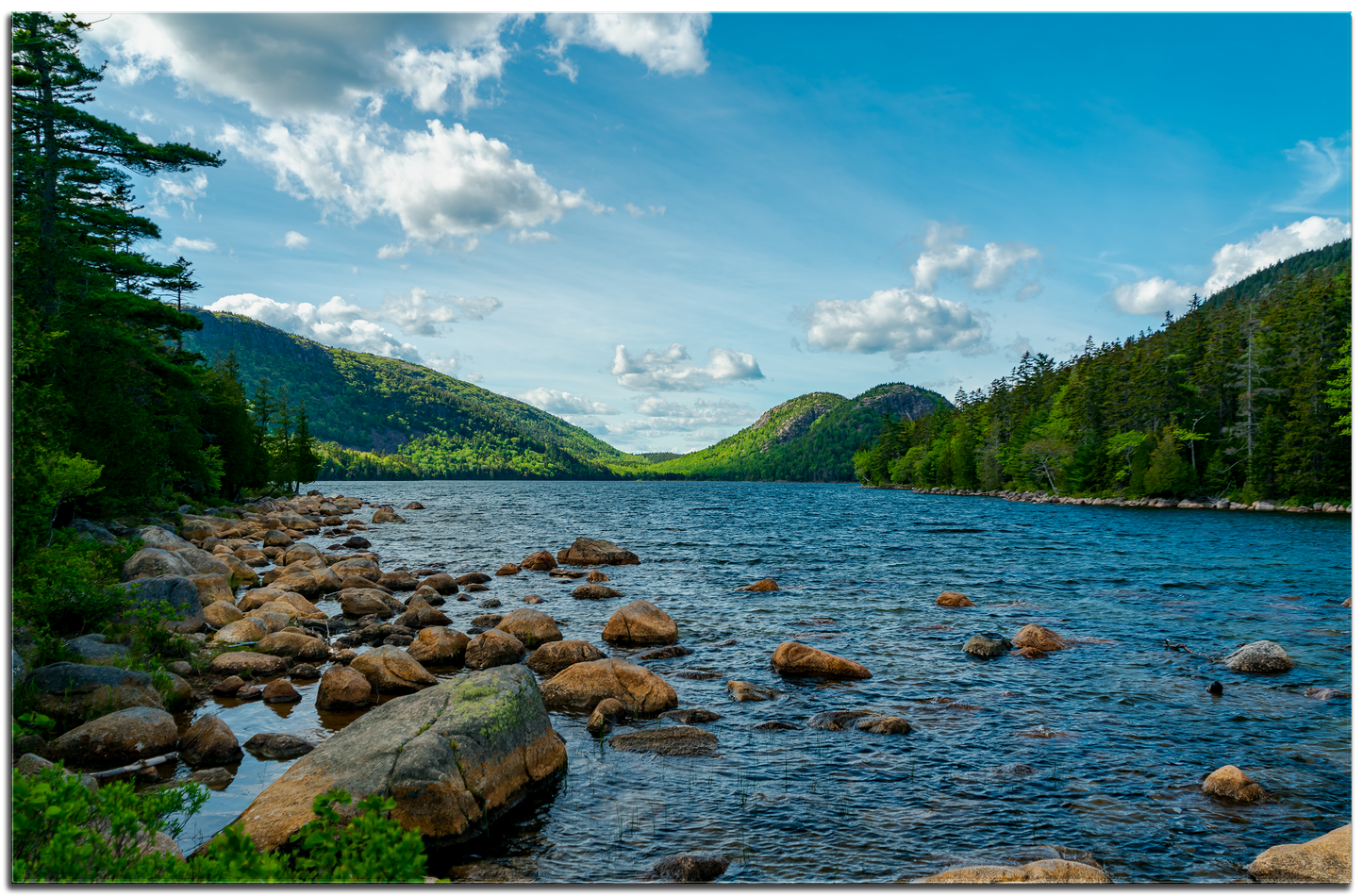Jordan Pond Bubbles