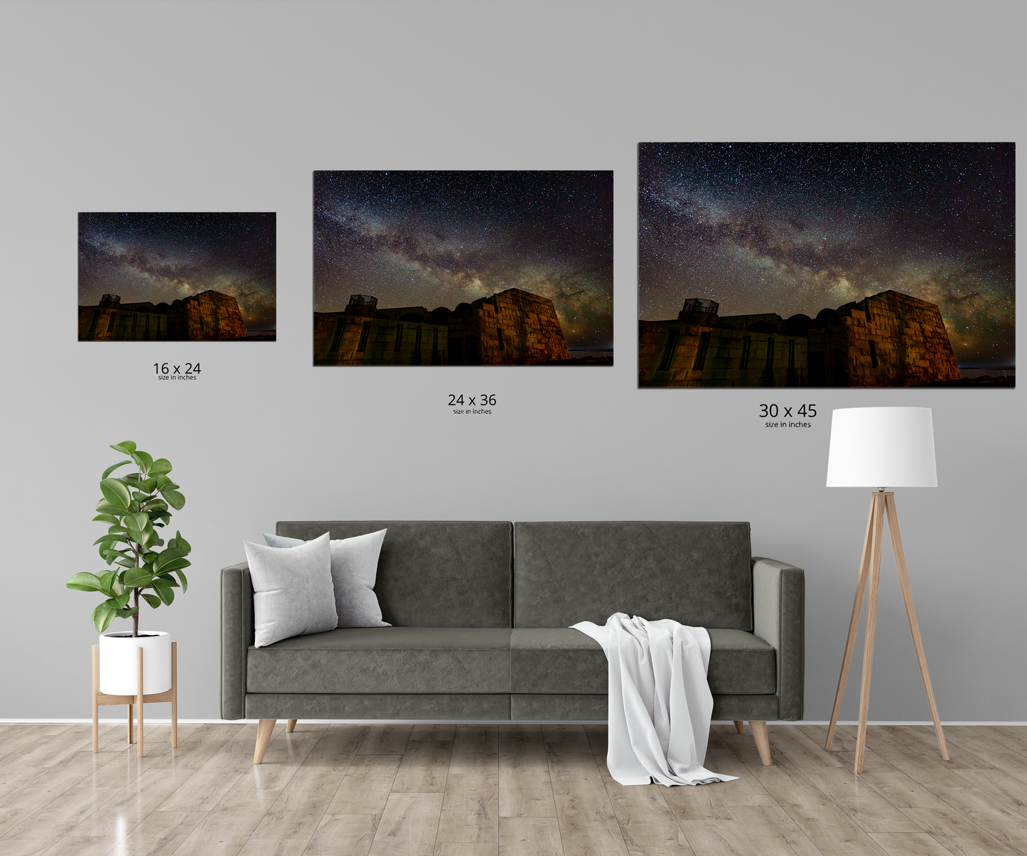 Milky Way over Fort Popham