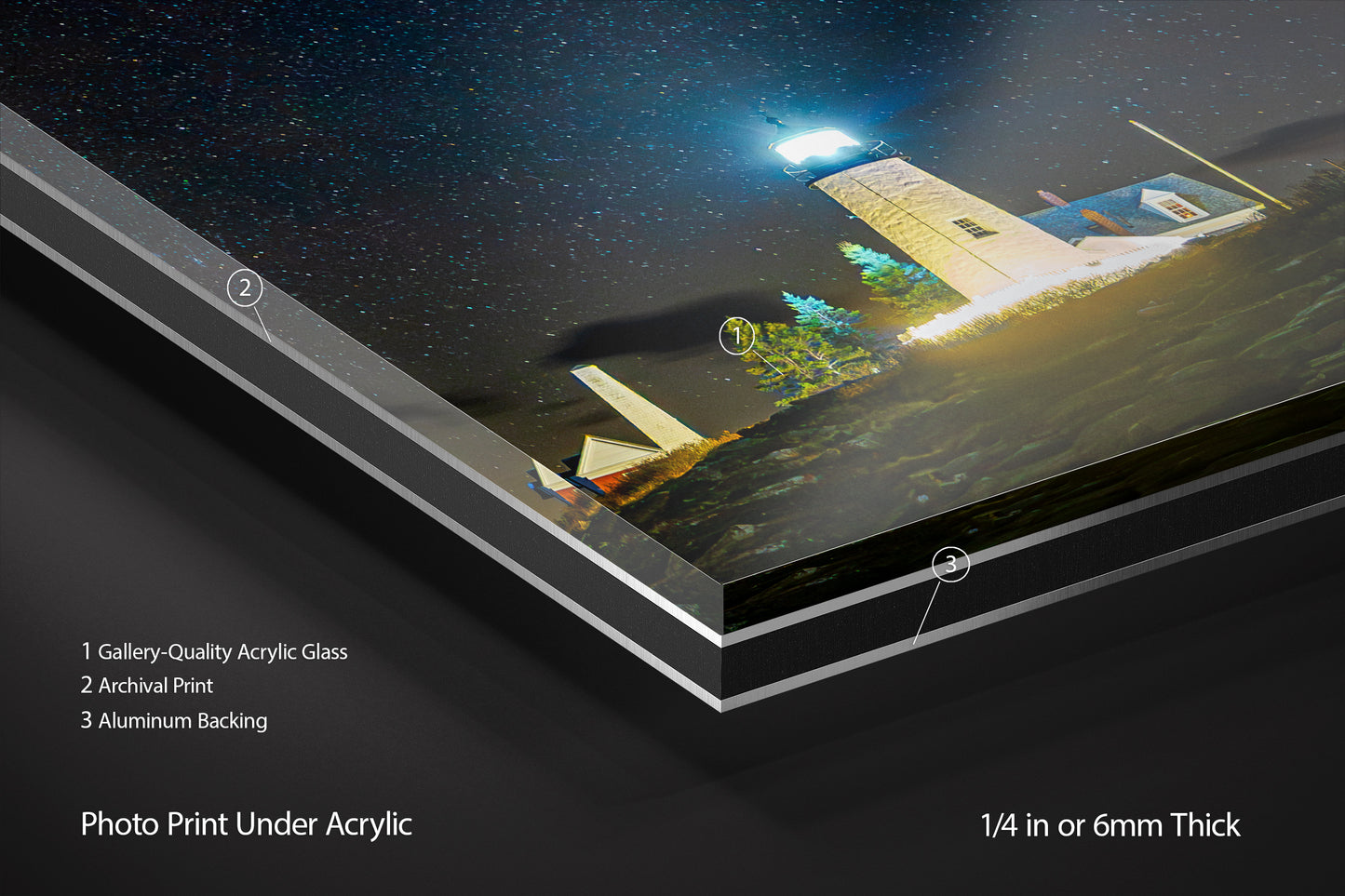 Shooting Star over Pemaquid