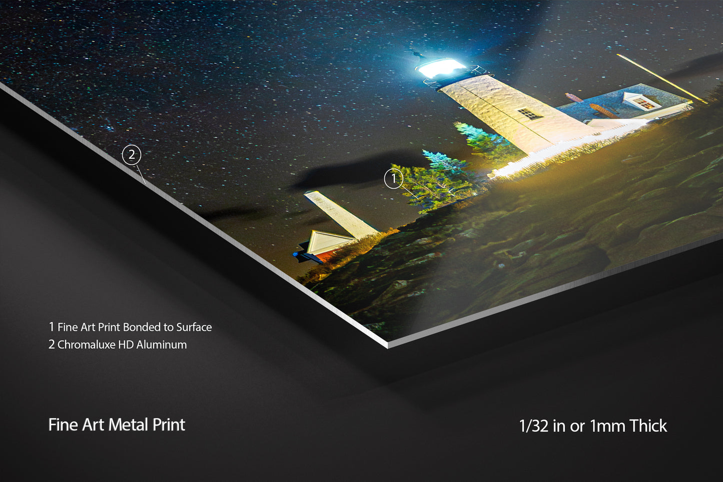 Shooting Star over Pemaquid