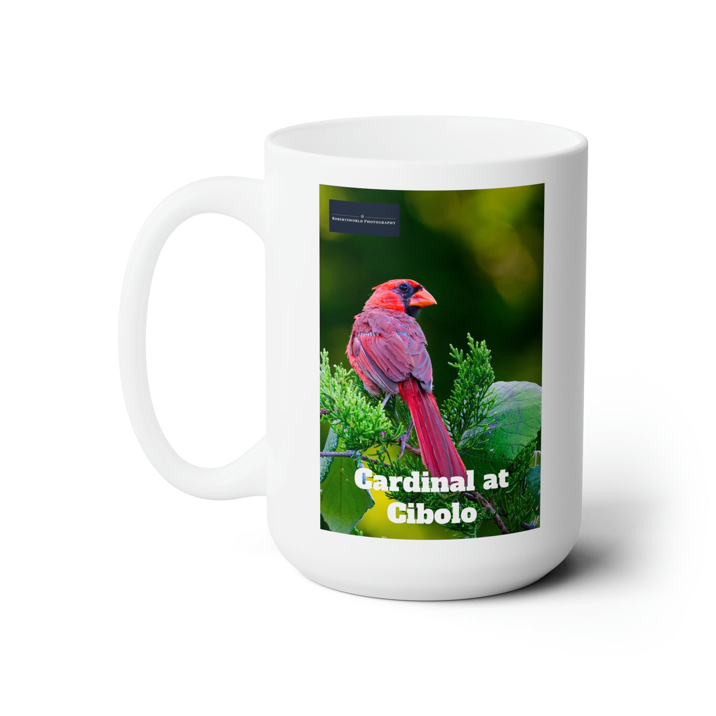 Cardinal at Cibolo Ceramic Mug 15oz