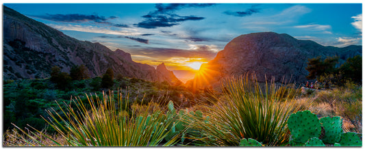 Desert Mountain Sunset