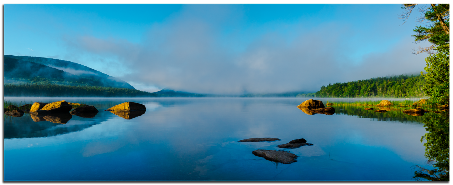 Foggy Morning at Eagle Lake